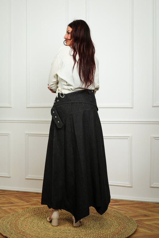 Elara Denim skirt