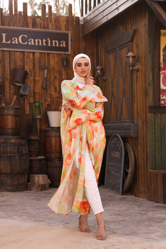 Lumira Orange cardigan