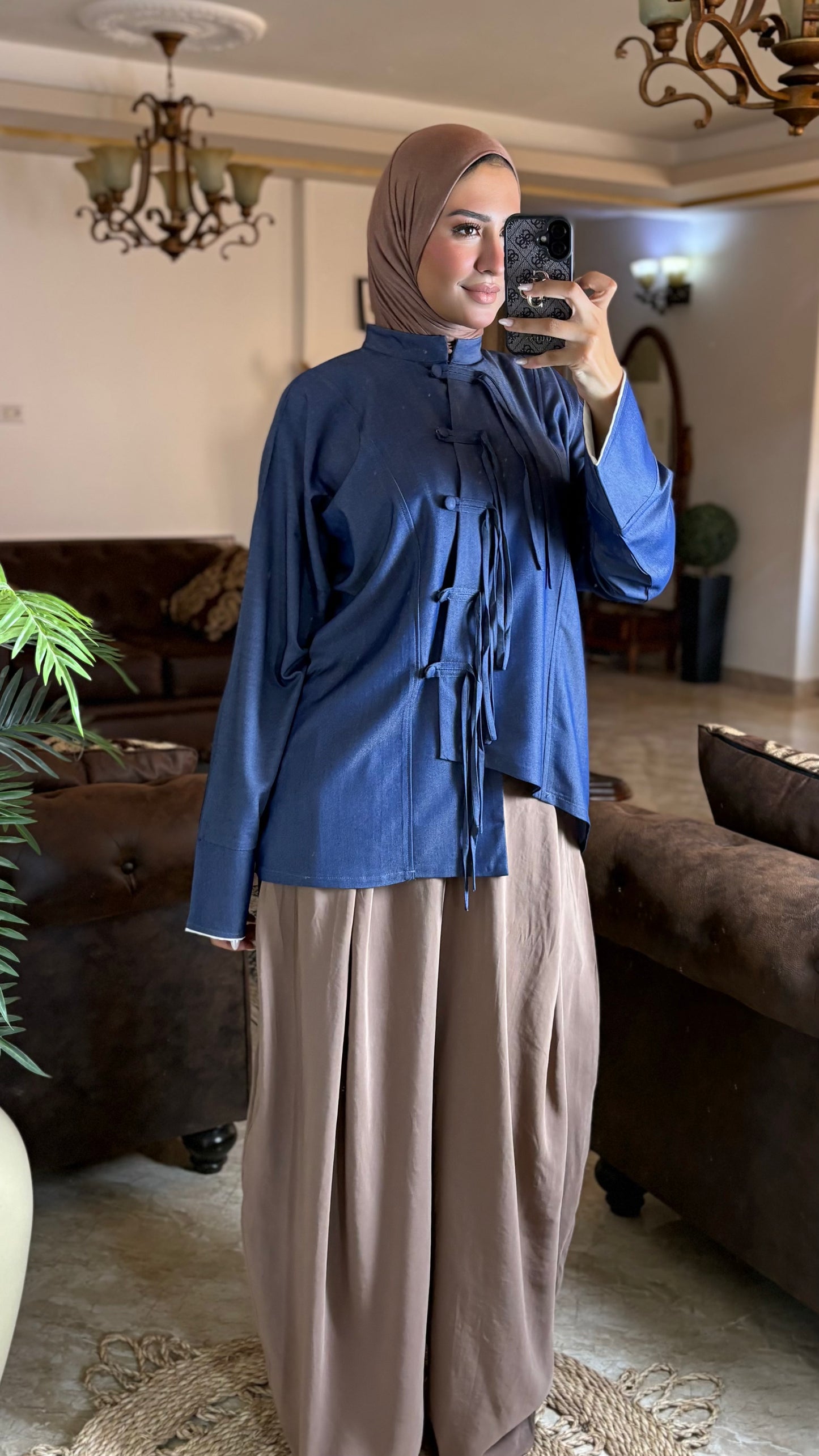 Heritage Blue Blouse