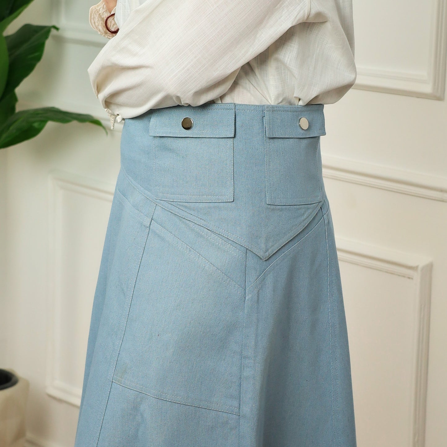 Twist Denim Belt