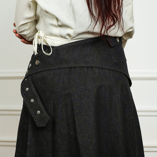 Twist Denim Belt