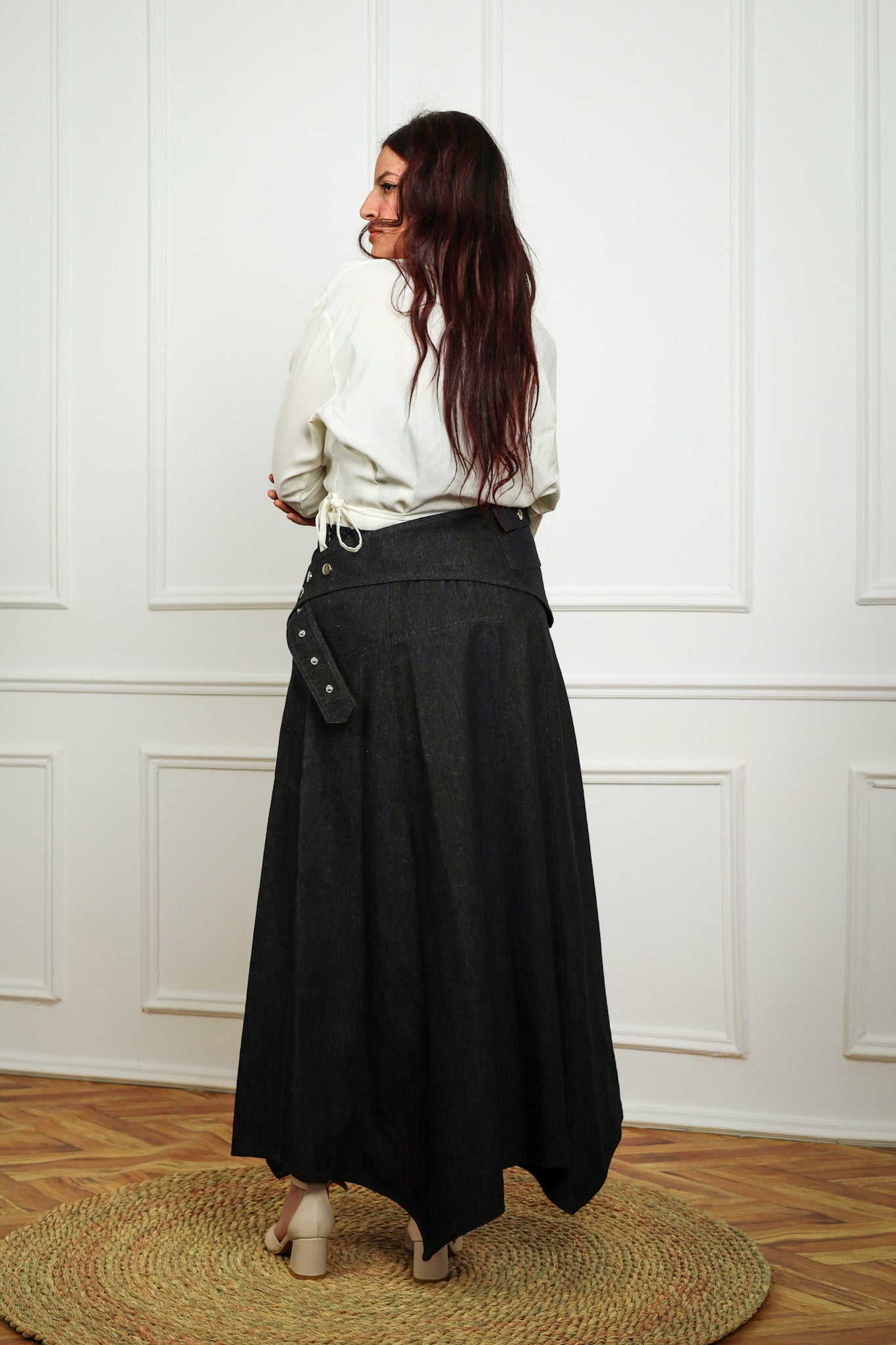Elara Denim skirt