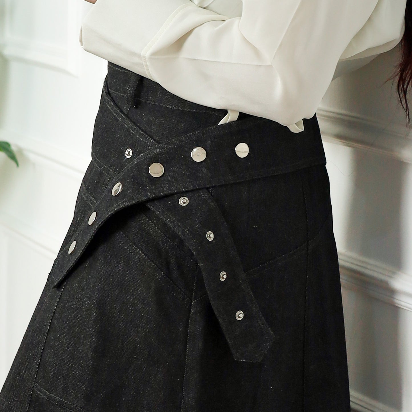 Twist Denim Belt