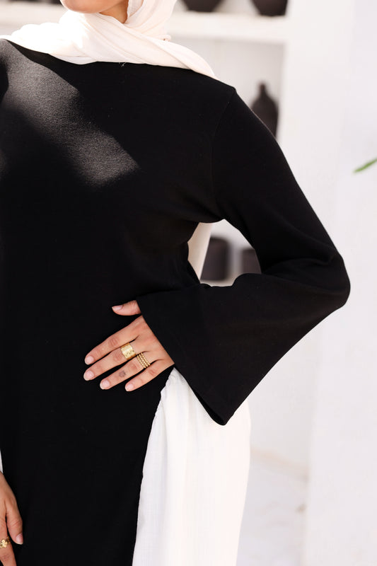 Cozienne black dress