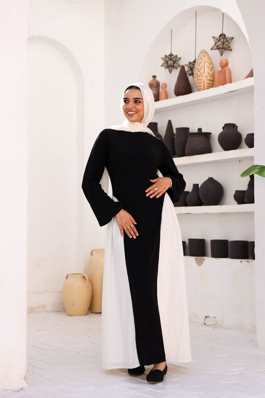 Cozienne black dress